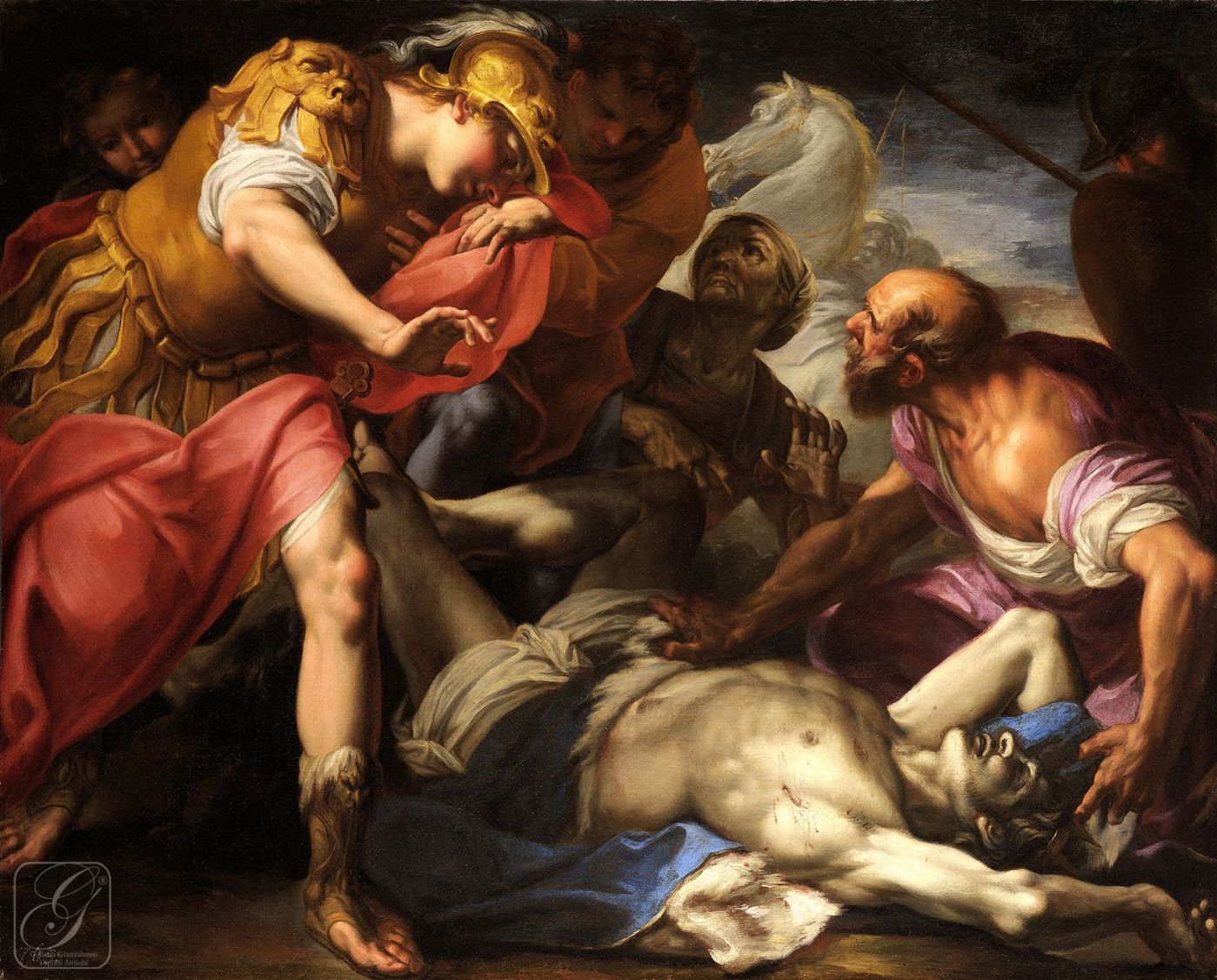Dolore Per La Morte Di Alessandro Magno